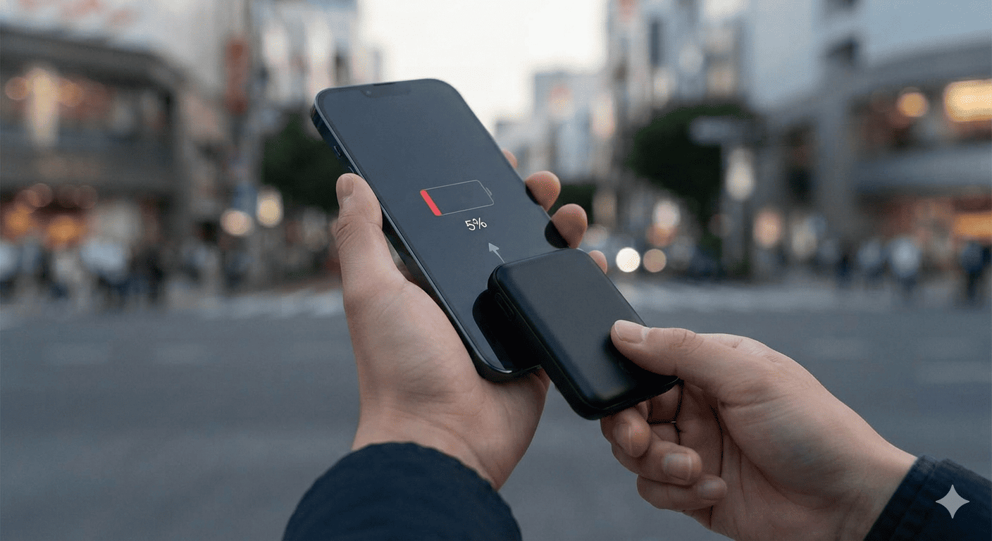 手機快沒電別慌！行動電源怎麼選？容量、快充與磁吸功能一次看懂